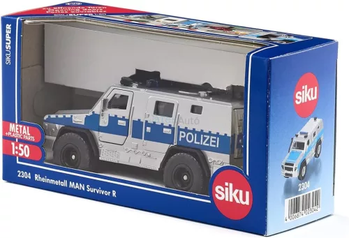 Siku 1:50 MAN Survivor R páncélozott rendőrségi jármű - 2304