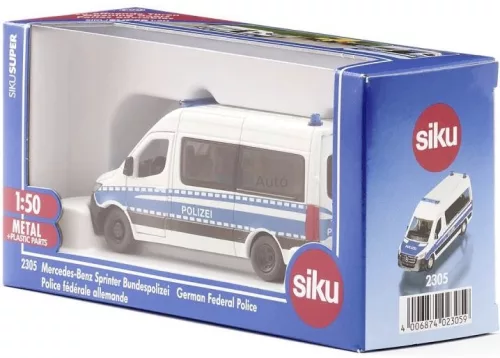 Siku 1:50 Mercedes Sprinter rendőrségi furgon - 2305