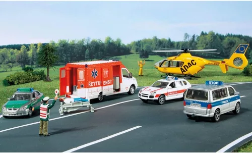 Siku 1:55 ADAC fém mentő helikopter - 2539