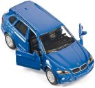 SIKU 1:55 BMW X5 terepjáró utánfutóval és motorral - 2547