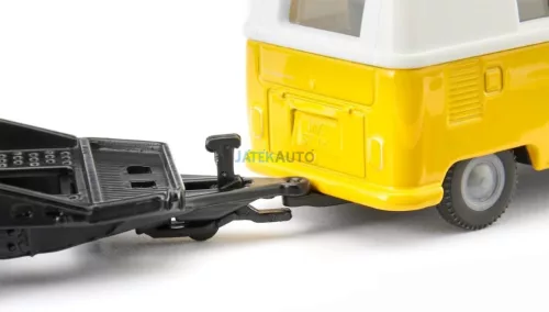 Siku 1:55 Volkswagen T1 Samba, Bogár szállító utánfutóval - 2567 