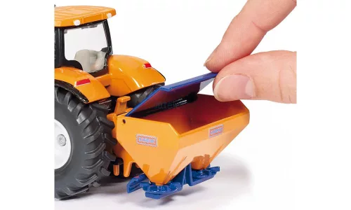 Siku 1:50 New Holland hókotró/sószóró traktor - 2940