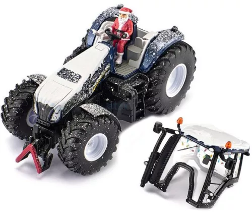 Siku 1:32 New Holland T8.390 Karácsonyi traktor - Limitált kiadás! - 3220