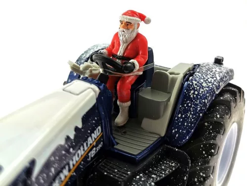 Siku 1:32 New Holland T8.390 Karácsonyi traktor - Limitált kiadás! - 3220