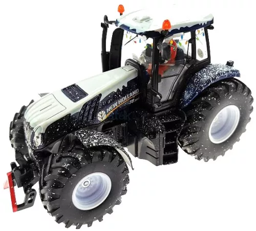 Siku 1:32 New Holland T8.390 Karácsonyi traktor - Limitált kiadás! - 3220