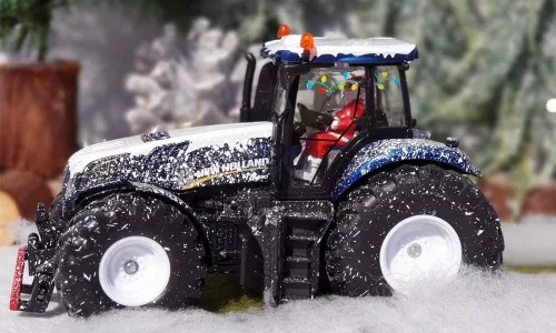 Siku 1:32 New Holland T8.390 Karácsonyi traktor - Limitált kiadás! - 3220