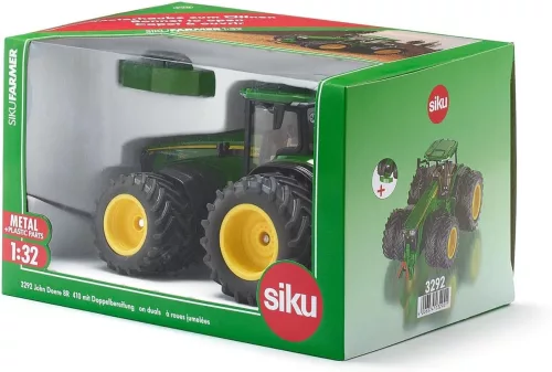 Siku Farmer 1:32 John Deere 8R 410 duplakerekes traktor - 3292