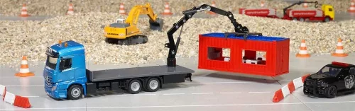 Siku 1:50 Mercedes-Benz Arocs kamion konténerrel - 3556