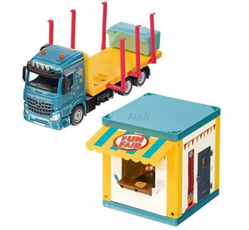 Siku 1:50 Mercedes-Benz vásári mobilház szállító kamion - 3562