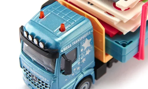 Siku 1:50 Mercedes-Benz vásári mobilház szállító kamion - 3562