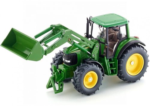 Siku Farmer 1:32 John Deere traktor homlokrakodóval - 3652