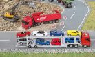 Siku 1:50 Mercedes-Benz Actros autószállító kamion - 3934