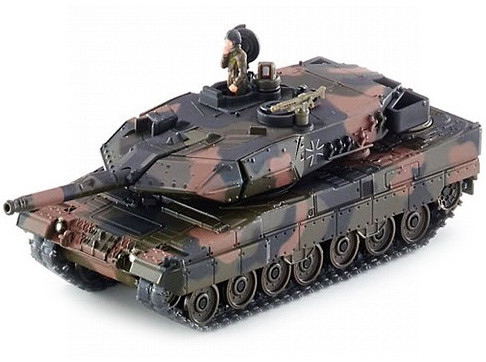 Siku 1:50 Leopard 2A6 tank, páncélozott harci jármű - 4913