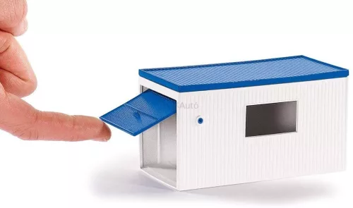 Siku World garázsok, parkolóval és kisautóval - 5589 - Autópálya, farm