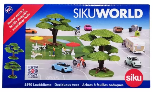 Siku World fák - 5590 - Autópálya, farm