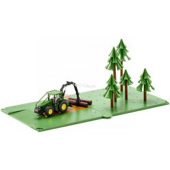 Siku World - Erdő készlet John Deere traktorral - 5605