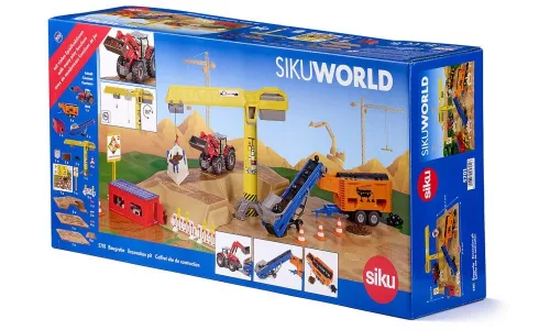 Siku World - Földmunkák készlet - Autópálya, farm - 5701