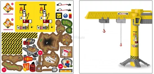 Siku World - Földmunkák készlet - Autópálya, farm - 5701