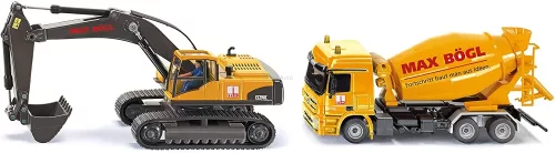 Siku 1:50 Max Bögl építkezés szett - 7510 - Limitált kiadás