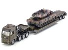 Siku 1:87 MAN Harckocsi szállító katonai kamion + tank