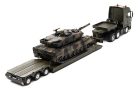 Siku 1:50 MAN harckocsi szállító katonai kamion + Leopard tank - 8612