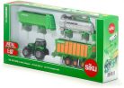 Siku Farmer 1:87 Deutz-Fahr Agrotron X720 traktor + Joskin tréler szett - 1848