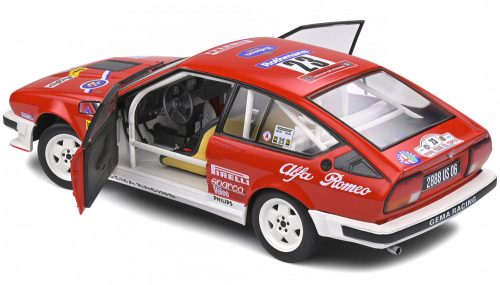 Solido 1:18 Alfa Romeo Alfetta GTV6 N 23 (1985) Rally Tour De Corse (Y.LOUBET - J.B.VIEU) versenyautó 1802306