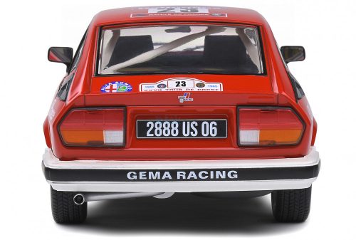 Solido 1:18 Alfa Romeo Alfetta GTV6 N 23 (1985) Rally Tour De Corse (Y.LOUBET - J.B.VIEU) versenyautó 1802306