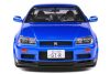 Solido 1:18 Nissan Skyline GT-R (R34) 1999 Bayside Blue sportautó 1804301