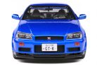 Solido 1:18 Nissan Skyline GT-R (R34) 1999 Bayside Blue sportautó 1804301