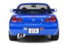 Solido 1:18 Nissan Skyline GT-R (R34) 1999 Bayside Blue sportautó 1804301