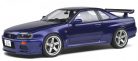 Solido 1:18 Nissan Skyline GT-R (R34) 1999 Midnight Purple sportautó 1804303