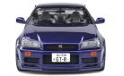 Solido 1:18 Nissan Skyline GT-R (R34) 1999 Midnight Purple sportautó 1804303