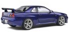 Solido 1:18 Nissan Skyline GT-R (R34) 1999 Midnight Purple sportautó 1804303