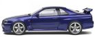 Solido 1:18 Nissan Skyline GT-R (R34) 1999 Midnight Purple sportautó 1804303