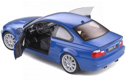 Solido 1:18 BMW M3 CSL E46 - Laguna Blue (2000) 1806502