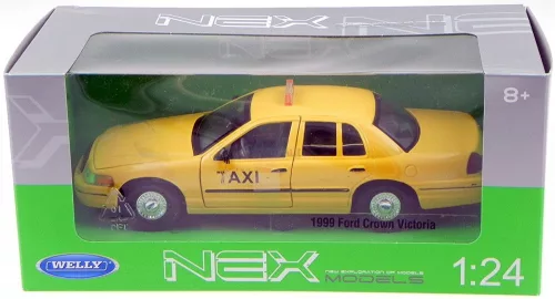 Welly 1:24 Ford Crown Victoria (1999) taxi 22082