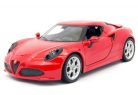 Welly 1:24 Alfa Romeo 4C (2013) sportautó 24048 - Piros