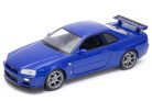 Welly 1:24 Nissan Skyline GT-R (R34) 1999 sportautó 24108