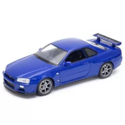 Welly 1:24 Nissan Skyline GT-R (R34) 1999 sportautó 24108