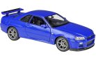 Welly 1:24 Nissan Skyline GT-R (R34) 1999 sportautó 24108