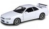 Welly 1:24 Nissan Skyline GT-R (R34) 1999 sportautó 24108