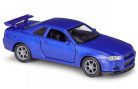 Welly 1:32 Nissan Skyline GT-R (R34) 1999 hátrahúzós sportautó