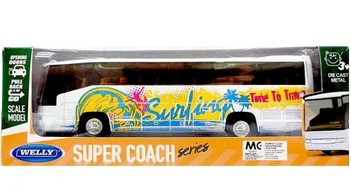 Welly 1:60 Neoplan Super Coach fém túristabusz (18 cm) 95948W